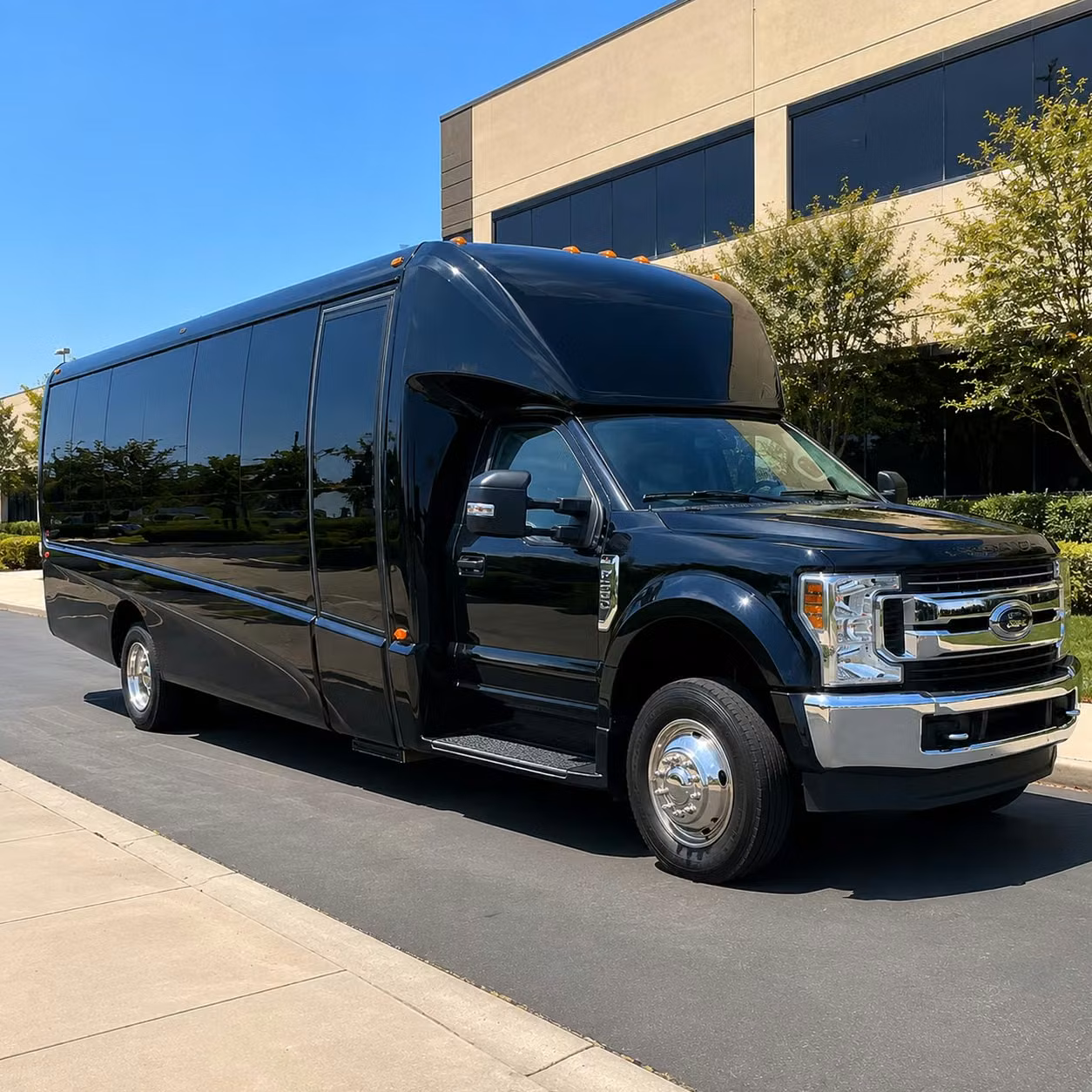 concert bus rentals in brentwood