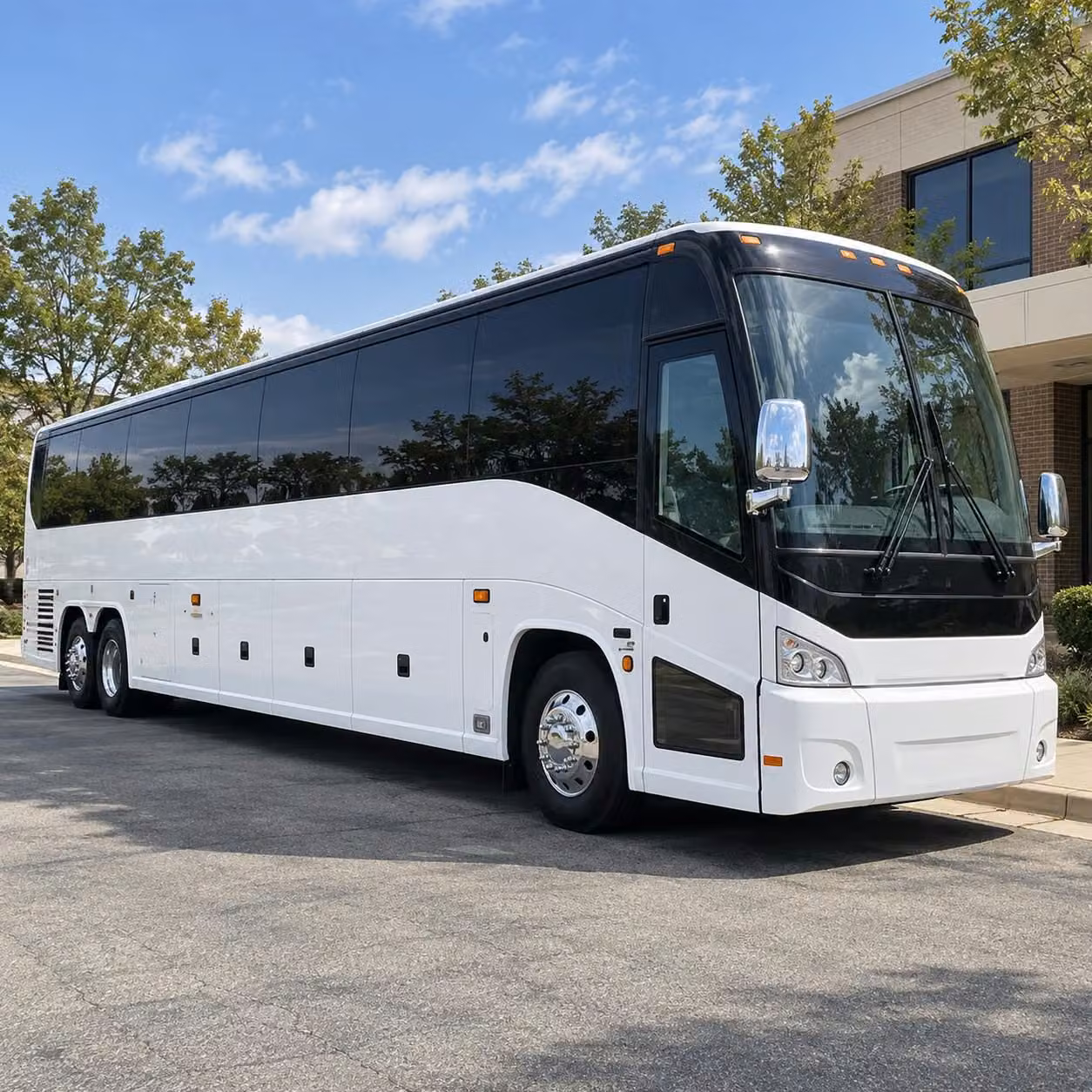 group transportation for brentwood prom venues dinners and photo stops
