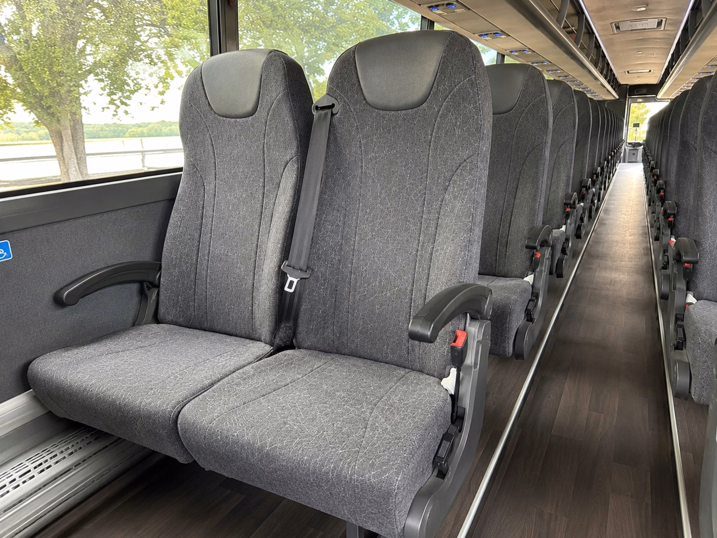how bus type changes charter bus prices in brentwood california
