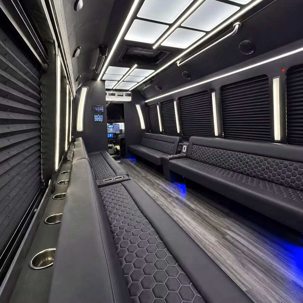 party bus interior