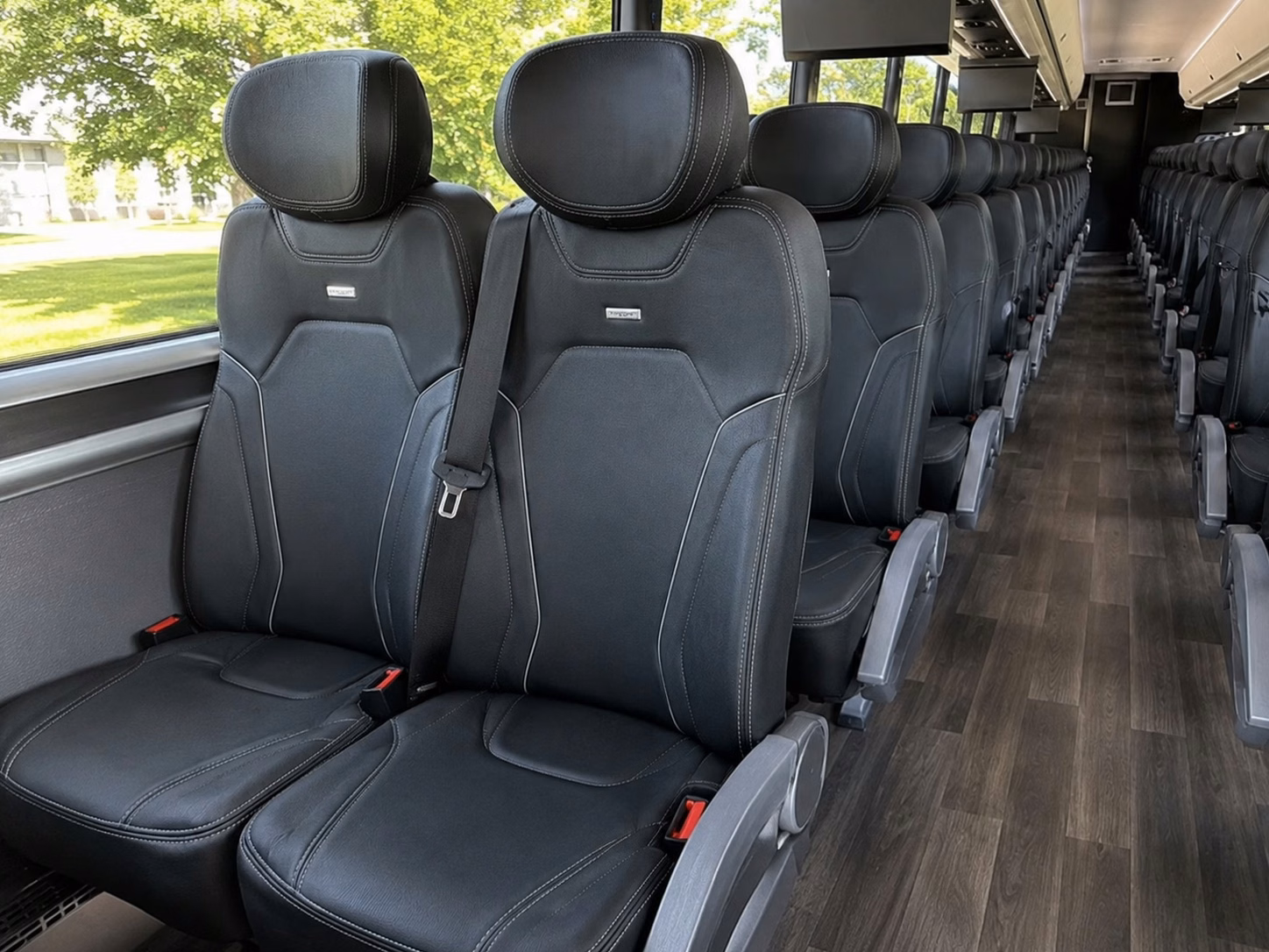 shuttle guests between brentwood s ceremony and reception venues without a single headache